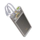 Зовнішній акумулятор HOCO J104 Discovery edition 22.5W fully compatible power bank with cable(10000mAh) Gray (6931474788955) - изображение 1