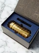 Оригинальный подарок на день рождения с секретом металлический "Криптекс" Золотой цвет - изображение 2