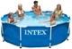 Каркасный круглый бассейн Intex Metal Frame 6503 л 366x76 см 28210 - изображение 1