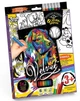 Оксамитове розмальовка з фломастерами Danko Toys Velvet Цуценя 2 VLV-01-07 - зображення 1