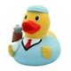 Стильна тематична гумова качечка FunnyDucks "Гольфіст" L1817 - зображення 1