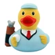 Стильна тематична гумова качечка FunnyDucks "Гольфіст" L1817 - зображення 2