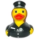 Стильная тематическая резиновая уточка FunnyDucks "Полицейская UA" L1885 - изображение 2