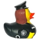 Стильная тематическая резиновая уточка FunnyDucks "Полицейская UA" L1885 - изображение 4