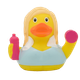 Стильная тематическая резиновая уточка FunnyDucks "Фитнес девочка" L1279 - изображение 1