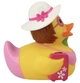 Стильная тематическая резиновая уточка FunnyDucks "Пляжница" L1259 - изображение 2