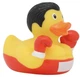 Стильная тематическая резиновая уточка FunnyDucks "Боксер" L1285 - изображение 1