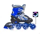 Роликовые коньки детские раздвижные 29-33 Power Champs Blue с подсветкой колеса - изображение 2