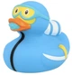 Стильна тематична гумова качечка FunnyDucks "Аквалангіст" L1863 - зображення 5