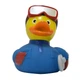 Стильна тематична гумова качечка FunnyDucks "Сноубордист" L1952 - зображення 2