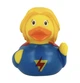 Стильна тематична гумова качечка FunnyDucks "Супервумен" L1808 - зображення 5