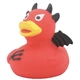 Стильная тематическая резиновая уточка FunnyDucks "Чёрт" L1829 - изображение 6