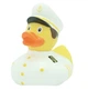 Стильная тематическая резиновая уточка FunnyDucks "Капитан" L1989 - изображение 4