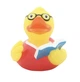 Стильная тематическая резиновая уточка FunnyDucks "Писатель" L1827 - изображение 5