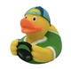 Стильная тематическая резиновая уточка FunnyDucks "Автомобилист" L1826 - изображение 2