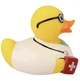 Стильна тематична гумова качечка FunnyDucks "Лікар" L1859 - зображення 2