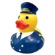 Стильна тематична гумова качечка FunnyDucks "Пілот" L1872 - зображення 1
