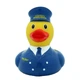 Стильна тематична гумова качечка FunnyDucks "Пілот" L1872 - зображення 2