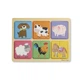 Дерев'яні пазли парні "Друзі ферми" Melissa & Doug 12 елементів MD31363 - зображення 1