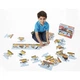 Мега - пазл гигант Melissa&Doug "Поезд-алфавит" 28 элементов 300 х 20 см MD10424 - изображение 5