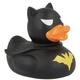 Стильна тематична гумова качечка FunnyDucks "Летюча Миша" чорна (L1889) - зображення 1