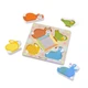Пазл - вкладиш дерев'яний для малюків "Перша гра" Melissa & Doug 3 елементи MD1898 - зображення 3