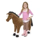 Гігантський плюшевий кінь, 100 см Melissa & Doug MD12105 - зображення 6