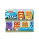 Мега - пазл гигант Melissa&Doug "Номера вагонов" 20 элементов 240 х 20 см MD31000 - изображение 1