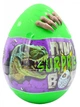 Яйцо - сюрприз для мальчиков Danko Toys Dino Surprise рус зелёный DSB-01-01 - изображение 1