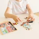 Дерев'яний пазл 4 в 1 Melissa&Doug Машинки 12х4 елементів 15х20 см MD3794 - зображення 9