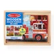 Дерев'яний пазл 4 в 1 Melissa&Doug Машинки 12х4 елементів 15х20 см MD3794 - зображення 10