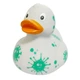 Стильная тематическая резиновая уточка FunnyDucks "Вирус" L1308 - изображение 2