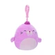 М'яка іграшка на кліпсі для рюкзака SQUISHMALLOWS Морж Пепе 9 см - зображення 3