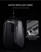 Функциональный городской рюкзак для ноутбука 17" на 2 отделения Fenruien Spine Black Honeycomb 5132 - изображение 10