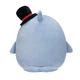 Мягкая игрушка - антистресс SQUISHMALLOWS Синий кит Самир 30 см - изображение 4