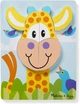 Перші дерев'яні пазли 4 в 1 Melissa&Doug "Сафарі" MD30131 - зображення 3