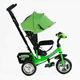 Детский трехколесный велосипед Best Trike интерактивный EVA колеса зеленый 6588 / 68-945 - изображение 2