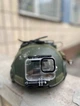 Алюмінієве кріплення на каску + захисний аквабокс кейс для камер GoPro 11 12 - зображення 5