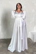 Платье Jadone Fashion Шико 3XL белое - изображение 1