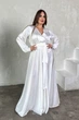 Платье Jadone Fashion Шико 3XL белое - изображение 5