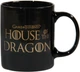 Кухоль порцеляновий чорний Циліндр House of the Dragon. Gold 350 мл в упаковці (76001618) - изображение 2
