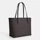 Сумка шоппер женская из натуральной кожи Coach City Tote In Signature Canvas BG-COA-29 Коричневая (195031088087) - изображение 3