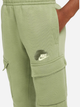 Подростковые теплые спортивные штаны на флисе для мальчика Nike B Nsw Si Cargo Pant Bb HM4337-386 137-147 см M Зеленые (197599790518) - изображение 3