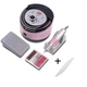 Фрезер для маникюра и педикюра Nail Master ZS-606 45 000 об 65 Вт Розовый (аппарат для маникюра и педикюра) + Пилочка для ногтей "волна" Lilly Beaute - изображение 1