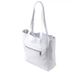 Практичная сумка-шоппер из натуральной кожи Shvigel Bag 22844 Белая - изображение 2