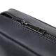 Мужская сумка через плечо из матовой натуральной кожи Shvigel Bag 22848 Черная - изображение 6