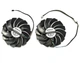 Вентилятор кулер для видеокарты MSI RTX 3050 3060 Ti 3070 Ventus 2X 95 мм (orgnl) PowerLogic PLD10010B12HH (PLD10010S12HH) комплект 2 шт (№439) - изображение 3