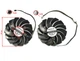 Вентилятор кулер для видеокарты MSI RTX 3050 3060 Ti 3070 Ventus 2X 95 мм (orgnl) PowerLogic PLD10010B12HH (PLD10010S12HH) комплект 2 шт (№439) - изображение 4