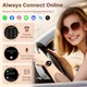 Смарт Часы Розовые Женские Наручные Smart Milano Gold Rubber, 2 Ремешка (306815) - изображение 6