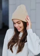 Жіноча шапка Staff 2 beige basic One Size - изображение 1
